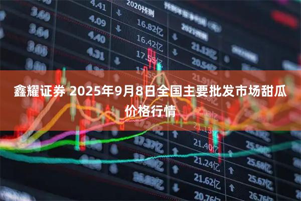 鑫耀证券 2025年9月8日全国主要批发市场甜瓜价格行情